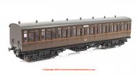 4P-020-411 Dapol GWR Toplight Mainline & City All Third Coach number 3909 - GWR All Brown - Set 5